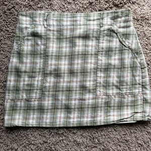 Plaid Skirt Size M